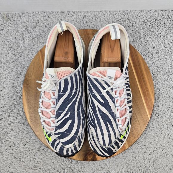 Nike Womens 11.5 Olivia Kim Air Footscape No Cover Zebra Print Casual Sneaker - Picture 5 of 12